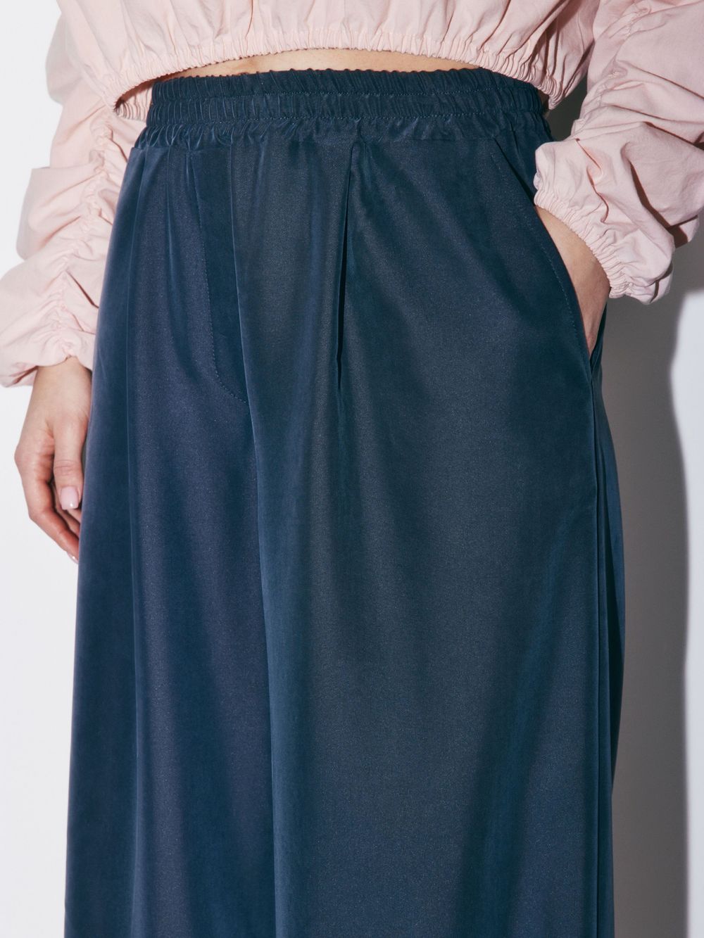 Брюки "Серо-голубые" женские