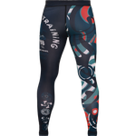 Компрессионные штаны HT Nordic Pattern Black Russian