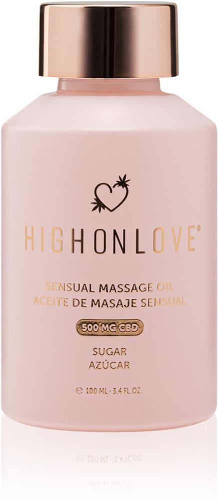 High on Love массажное масло Sensual CBD Sugar