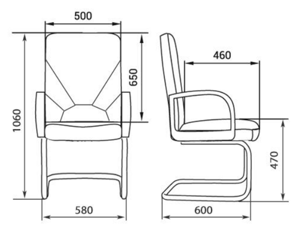 Кресло для руководителя МЕНЕДЖЕР СТАНДАРТ КОНФЕРЕНЦ