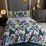 Комплект постельного белья Сатин с Одеялом 100% хлопок OB124