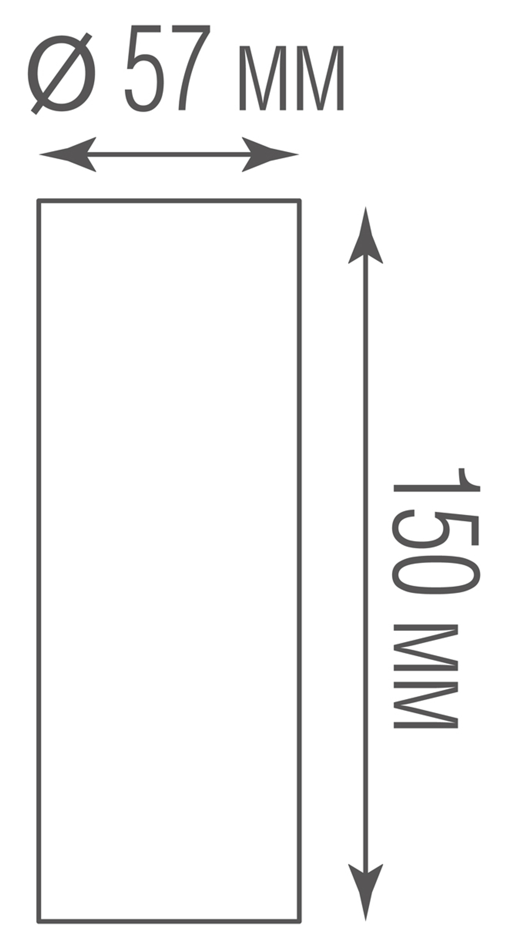 Donolux Led св-к накладной, 15Вт, D57хH150мм, 1056Лм, 38°, 3000К, IP20, Ra &gt;90, черный RAL9005,блок питания в комплекте dl18895r15w1b