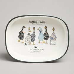 ФОРМА НА МЕТАЛ.ПОДСТАВКЕ LEFARD "FAMILY FARM" 30*19*9,5 CM 1800 МЛ