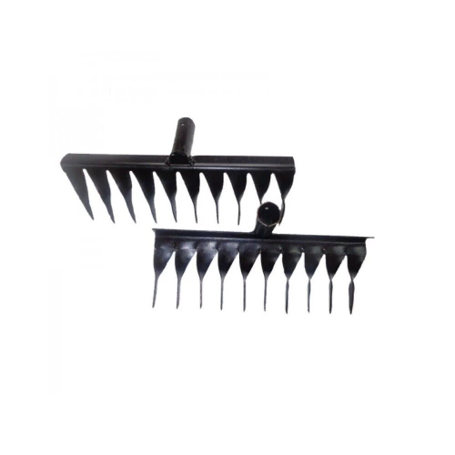 Грабли витые 12 зуб. "Рельсовая Сталь"  клеп. тулейка б/ч