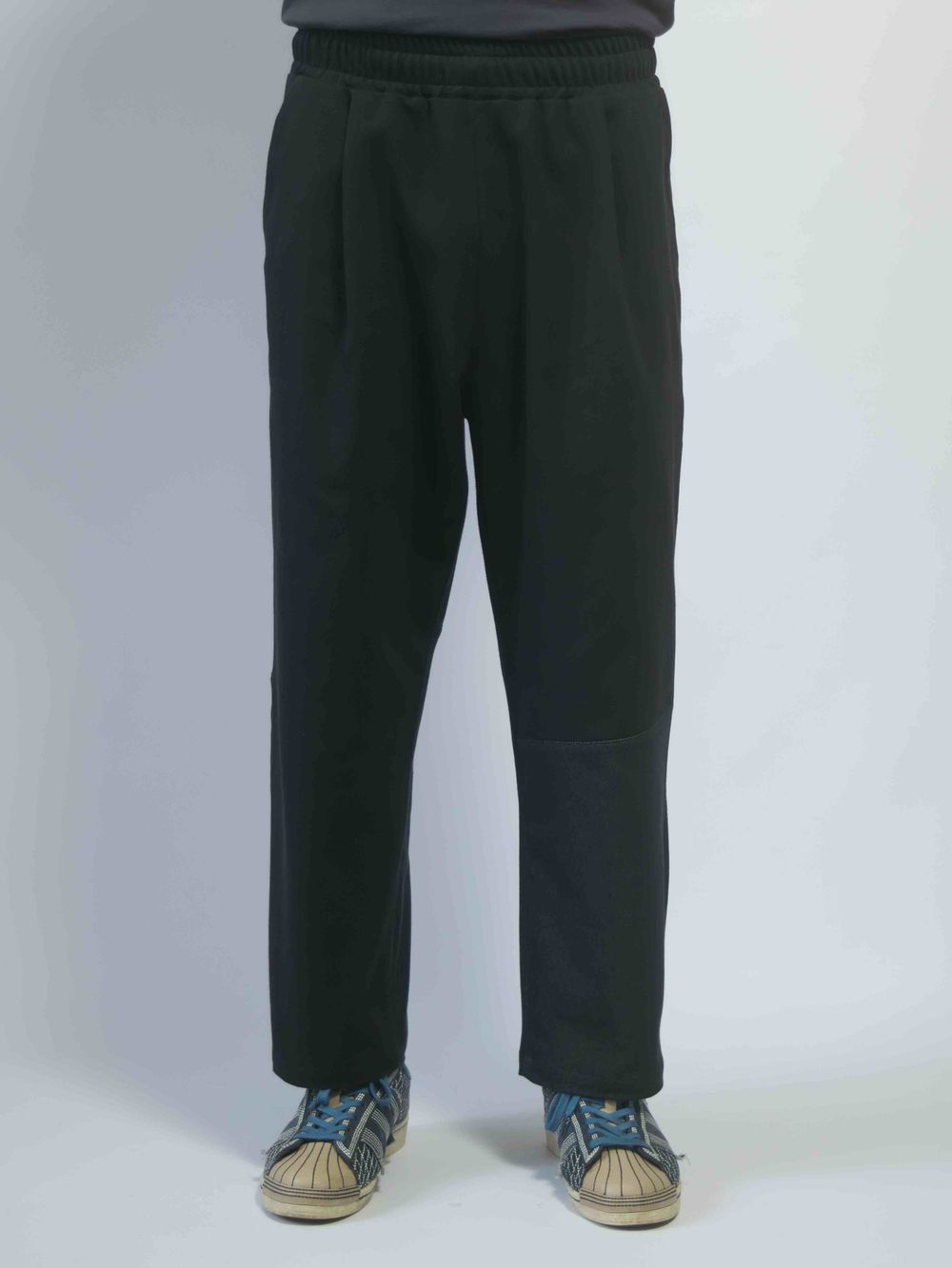 Брюки Sashina Patchwork черные