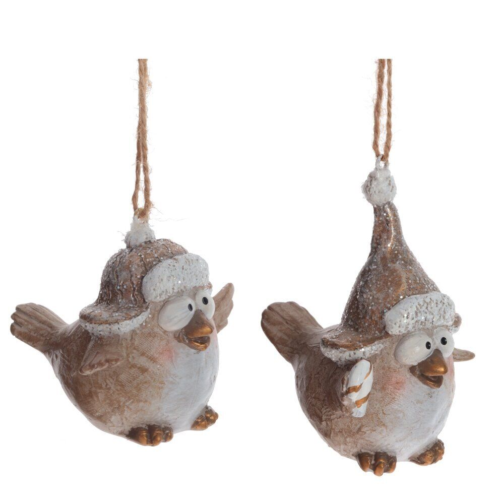 GAEM Изделие декоративное подвесное "Птичка", L7 W6 H9,5 см, 2в.