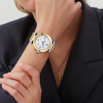 CARTIER PASHA DE Automatic Mechanical Movement Women"s Watch 41mm White Dial Stainless Steel Case