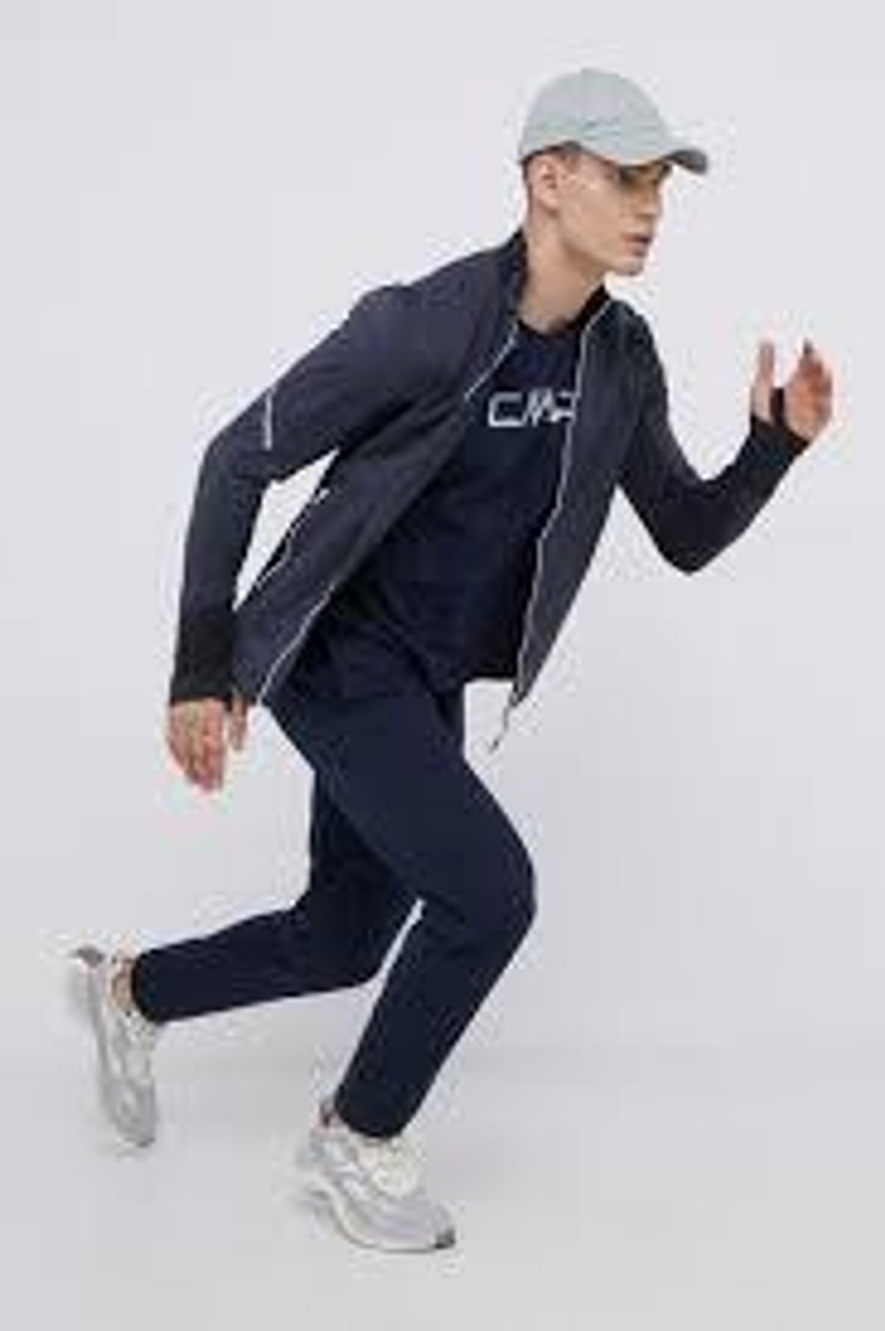 Куртка Men's CMP softshell jacket black, артикул 31A2237, цвет TITANIO (U911)