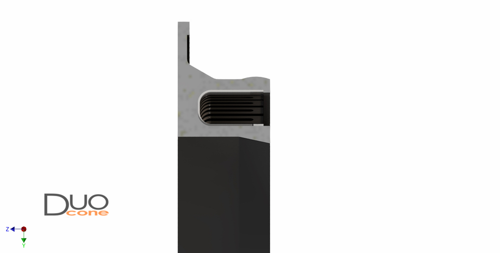 Уплотнение штока AR19-F 80x95x90x7x1.5 Aksios