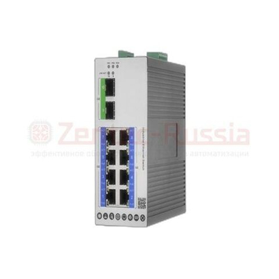 MES-1308-2S-L2 8GE PoE + 2GE SFP управляемый промышленный сетевой коммутатор, 10 портов