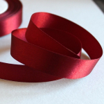 Лента атласная 12 мм бордо