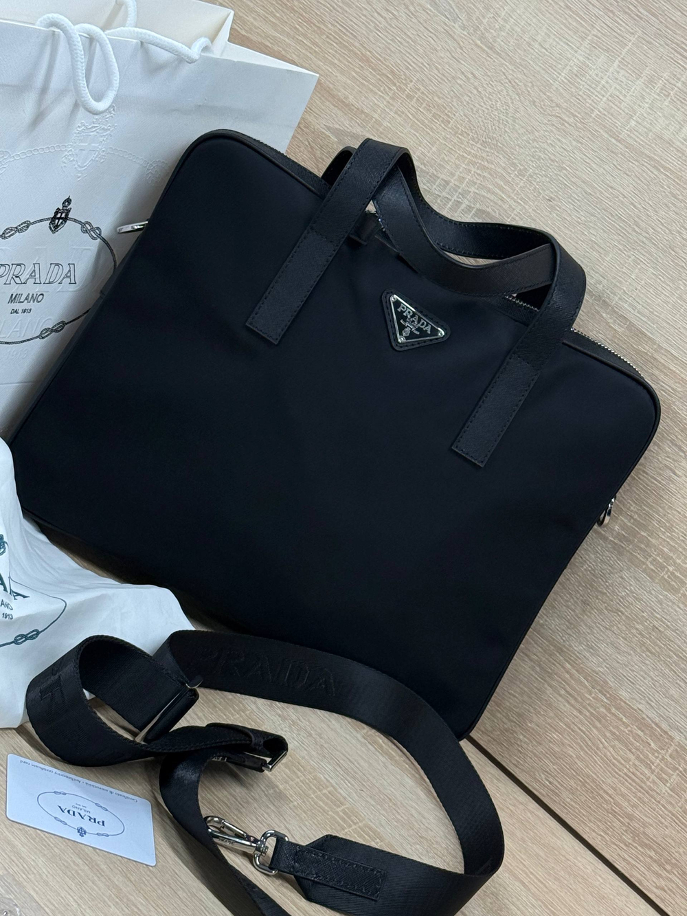 Портфель Prada