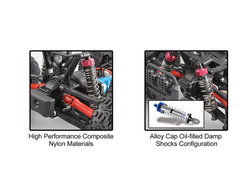 Радиоуправляемый монстр Remo Hobby RHGT Brushless (зеленый) 4WD 2.4G 1/10 RTR