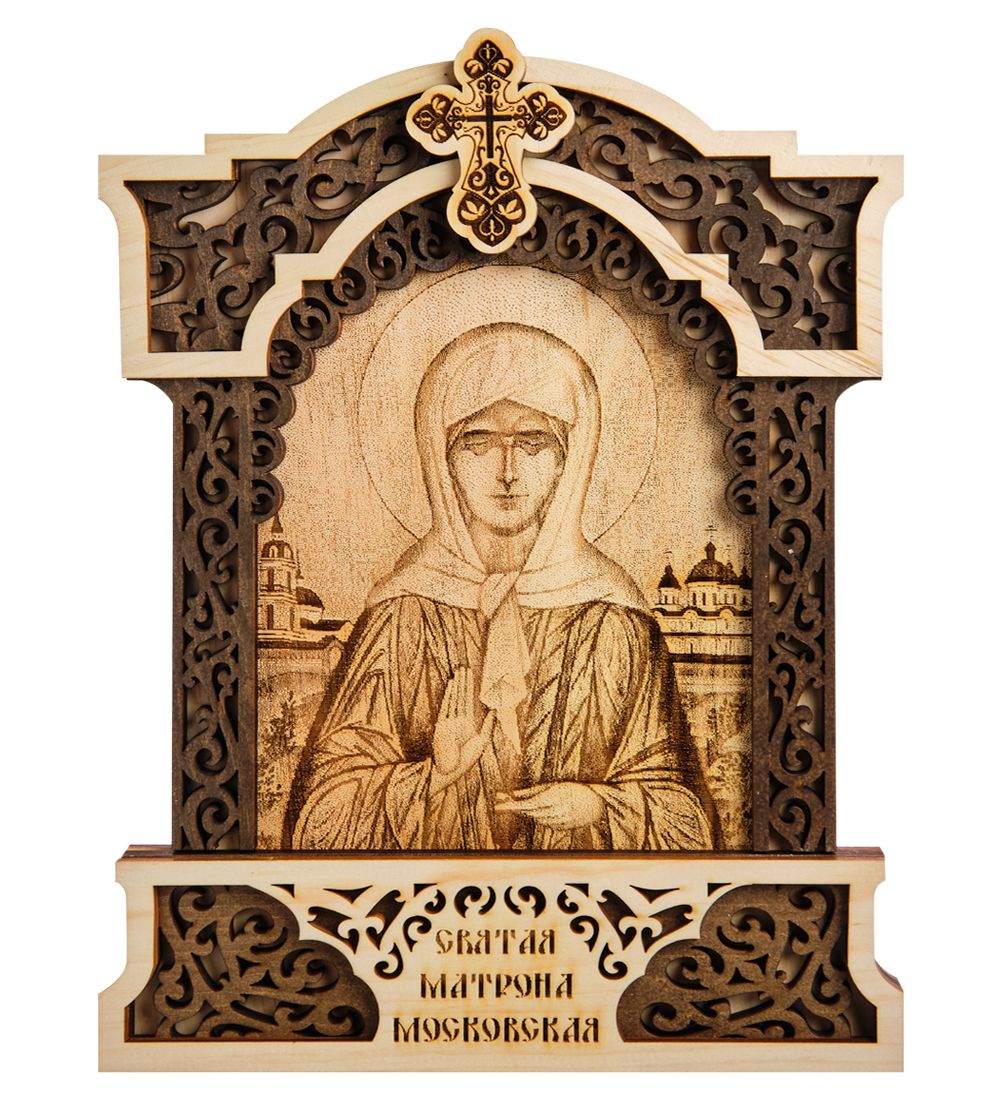 GAEM Home КД-12/508 Икона бол. резная «Святая Матрона»