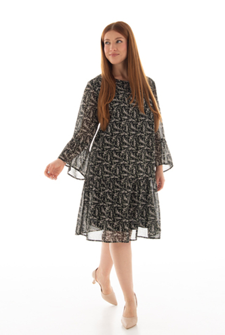 Платье женское 4717з, Цветы #284Цс054717з