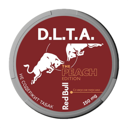 D.L.T.A 150 MG RED BULL - Персик
