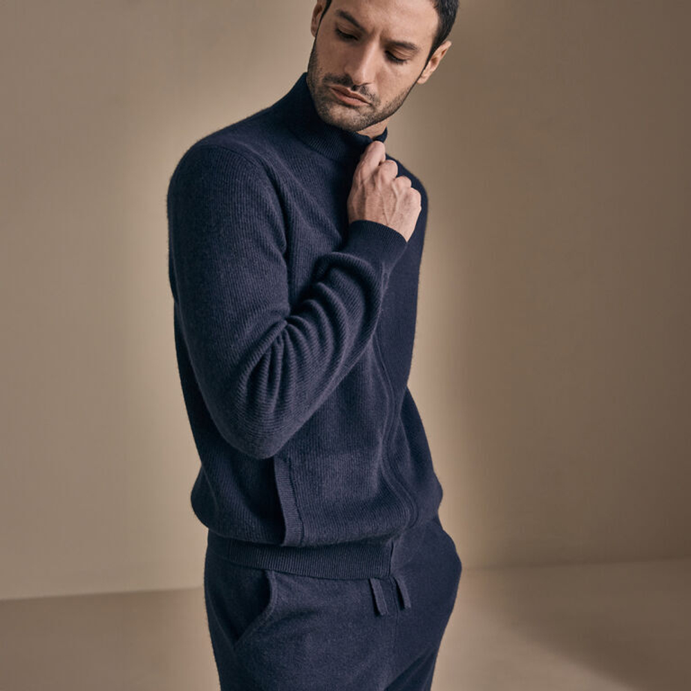 Домашний костюм мужской Frette Artmate Navy Blue (XL)