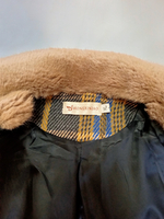 Пальто демисезонное в клетку.Размер 50/52