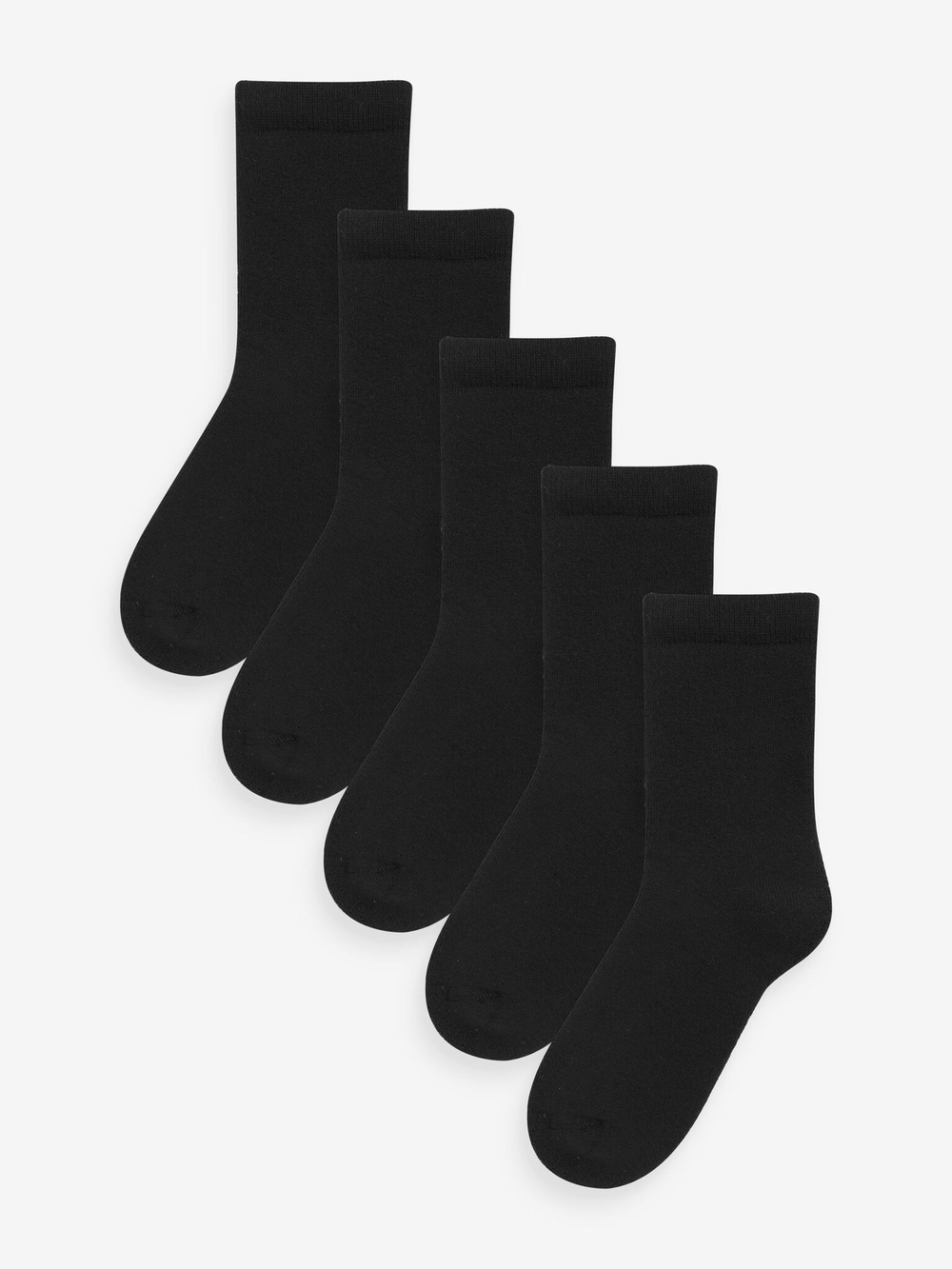 Носки хлопковые для мальчика Next M91-942, 5 шт., Черный