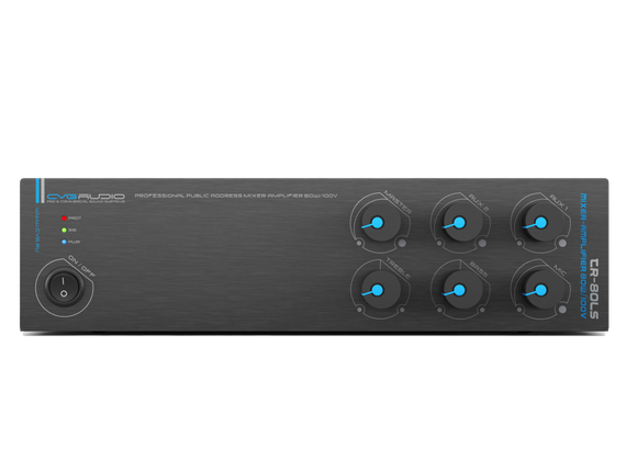CVGAUDIO TR-80LS миниатюрный настольный/настенный микшер — усилитель, мощность 80W — 100V