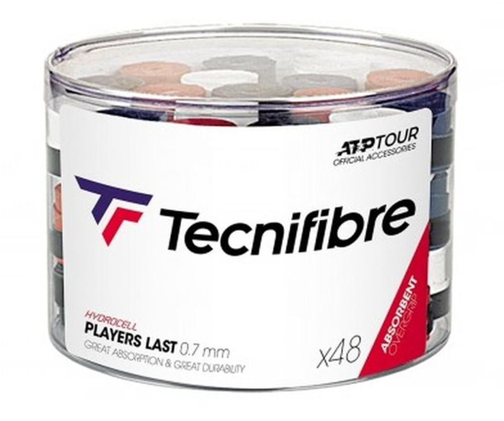 Намотки теннисные Tecnifibre Players Last 48P - multicolor