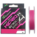 Шнур Intech Micron Braid PE X4 100м Pink -