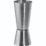 Джиггер «Пробар» (объем 30/60 мл.) (Цвет: серебристый)