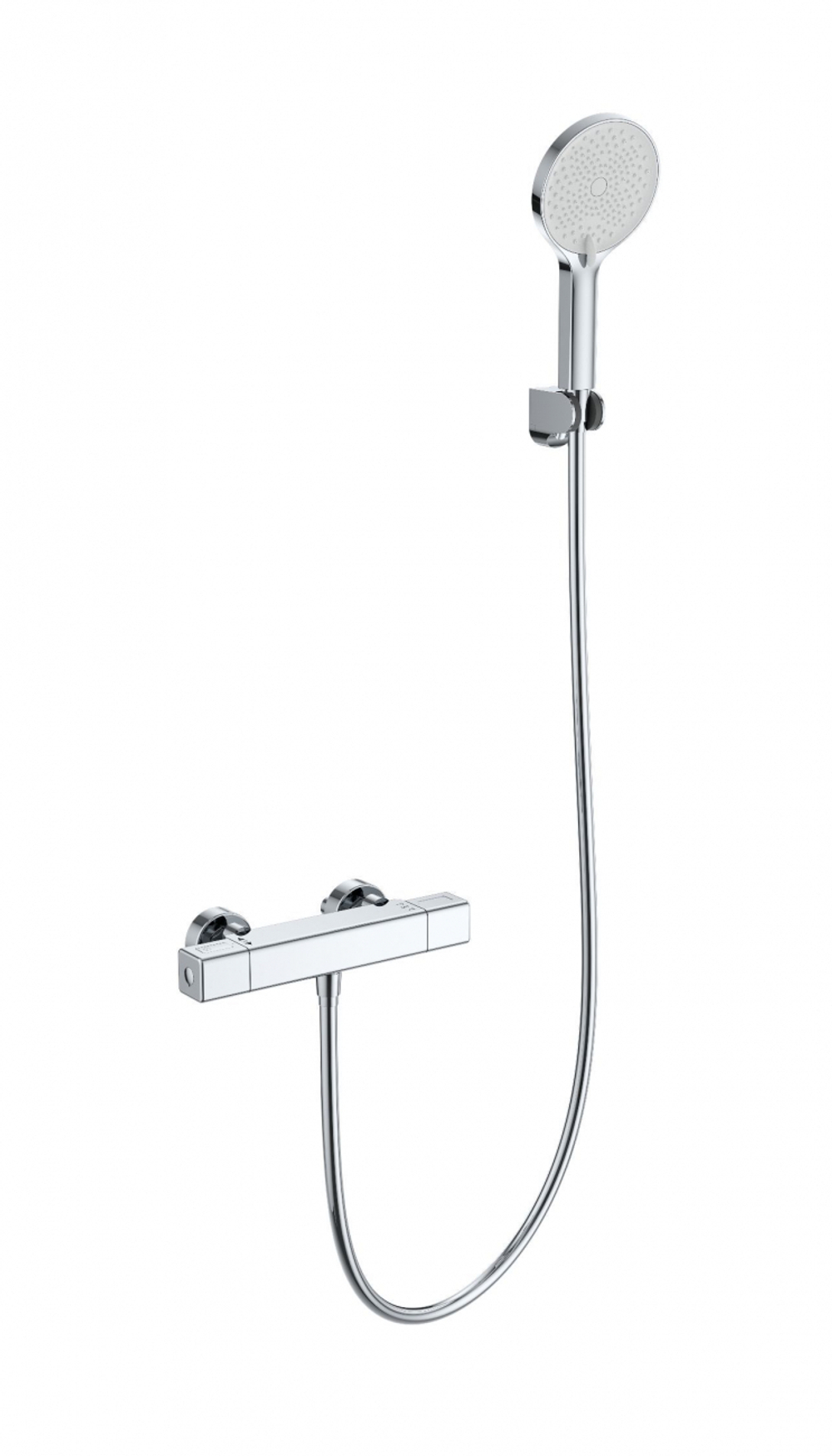 Смеситель для душа с термостатом WONZON & WOGHAND STAY 2, Хром (WW-B2016-A-CR)