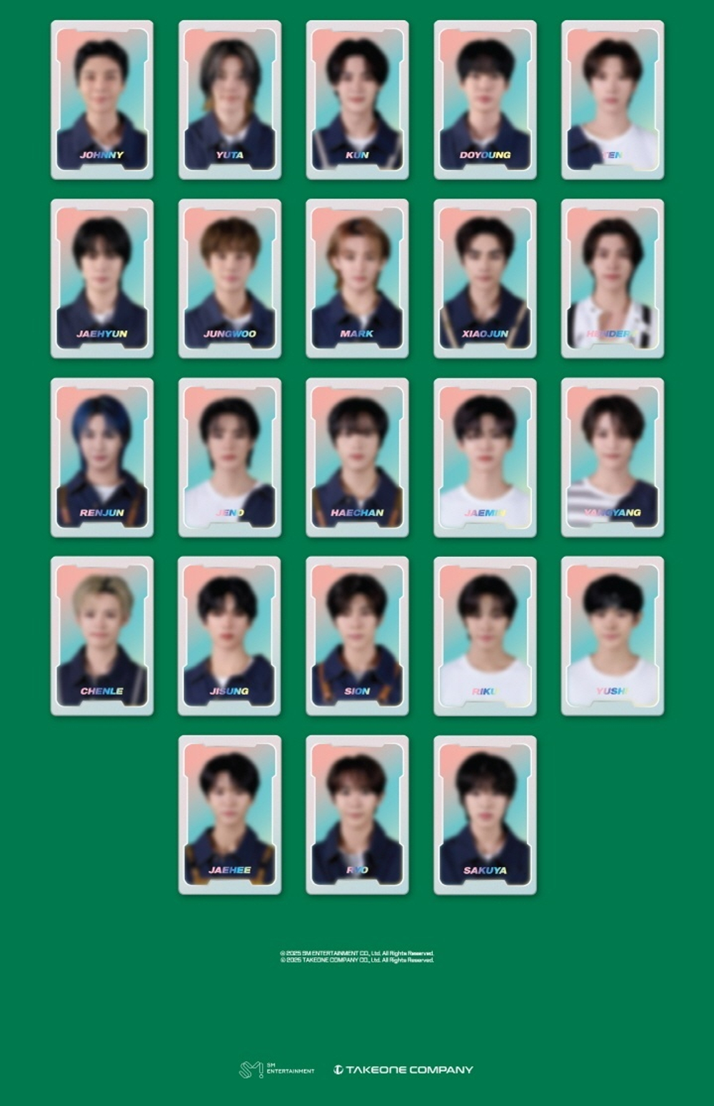 товары NCT - NCT ZONE COUPON CARD GARDENER Version
