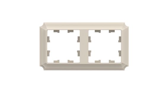 Рамка 2-м AtlasDesign Antique универс. беж. SE ATN100202