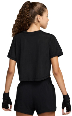 Женская теннисная футболка Nike One Classic Dri-Fit Breath T-Shirt - черный