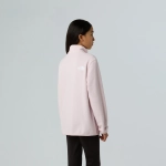 Детская флисовая кофта The North Face Teen Glacier 1/4 Zip розовая