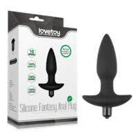 Классическая анальная пробка с вибрацией Fantasy Anal Plug