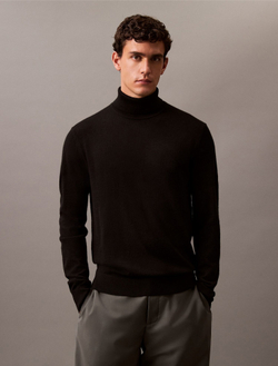 Свитер Calvin Klein Extra Fine Merino Blend Turtleneck Black