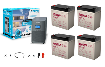 ИБП Stak Country 2000 Online - 40 минут работы для 1800 Вт