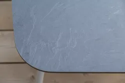 "Альбано" лаунж-зона 5-местная плетеная из роупа (веревки), каркас алюминиевый светло-серый, роуп серый меланж