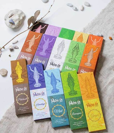 Индийские благовония Мята, Pure in