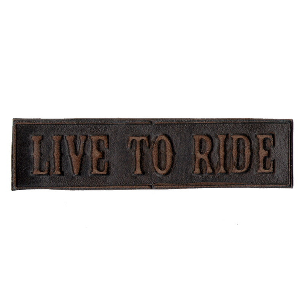 Нашивка Live To Ride