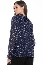 Блуза Роскошный шифон (блу) Diolche