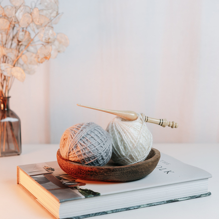 Деревянный крючок для вязания из древесины клена 4 мм. K311