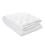 Одеяло евро, 200х220 см, Премиум, Лебяжий искус пух, 300 г/м2, всесезон, чех хл, кант, Ст-ца Т-ля