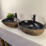 Раковина из речного камня ПАРА! RS-74900 57*45*15 0865