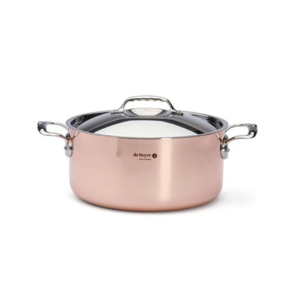 Кастрюля с крышкой de Buyer Prima Matera (28 см)