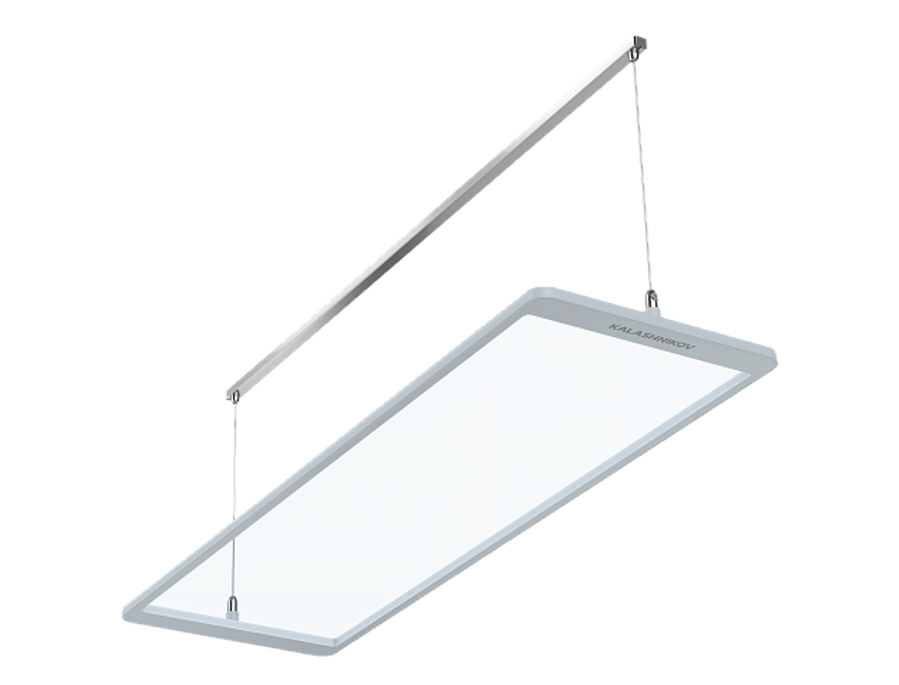 Инфракрасный обогреватель KALASHNIKOV из закаленного стекла KIRH-GTG-E10-11