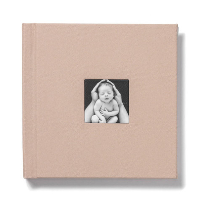 Фотокнига 20x20 ткань лен "Sand"