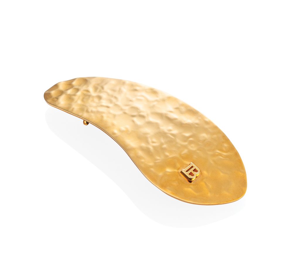 Balmain Hair Couture Заколка Лист Limited Edition Printemps Leaf Barrette Pour Cheveux