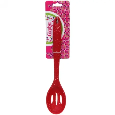 Ложка кухонная силиконовая с прорезями «Bon appétit»