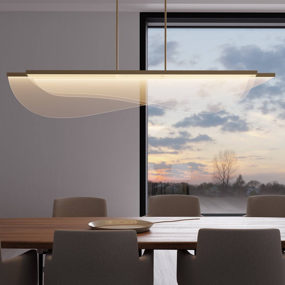 Chandelier  horizontal Nyra 60 Linear by Visual Comfort Europe