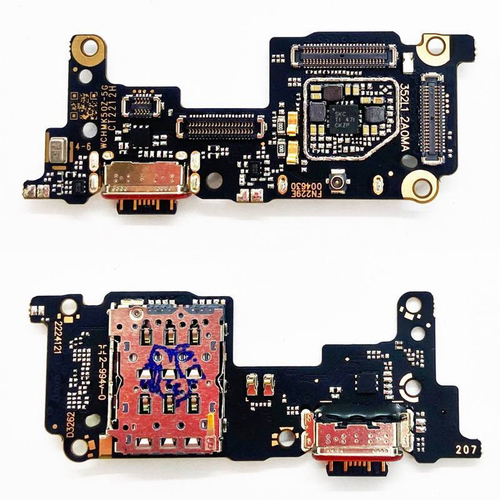 Шлейф для Xiaomi 12T/12T Pro плата системный разъем/разъем SIM/микрофон