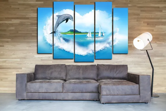 Модульная картина "Сердце океана"